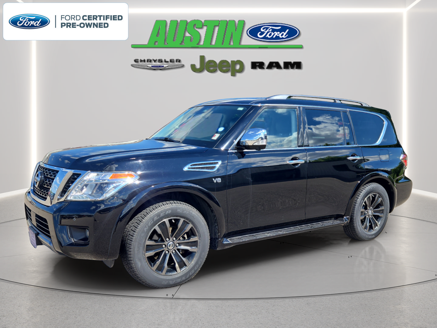 Used 2019 Nissan Armada Platinum w/ Captain's Chairs Package AWD/4WD image 1
