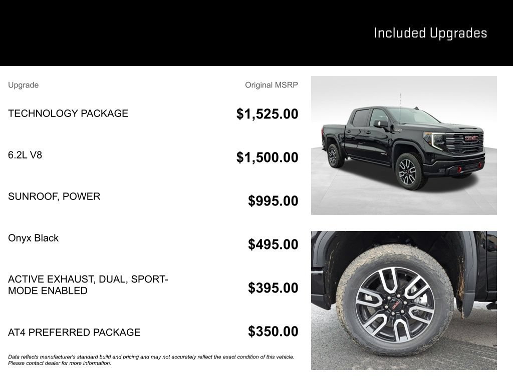 New 2026 GMC Sierra 1500 AT4 w/ Technology Package AWD/4WD image 8