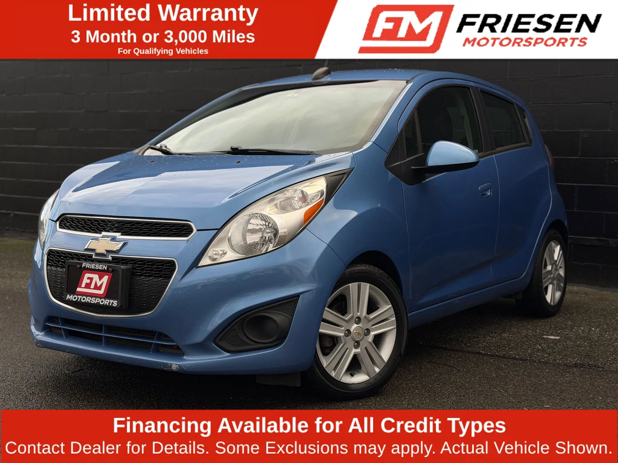 Used 2015 Chevrolet Spark LS