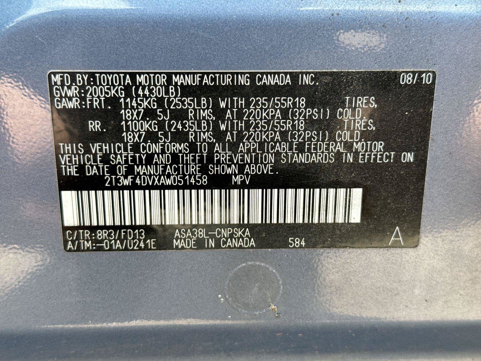 Used 2010 Toyota RAV4 Sport FWD image 28