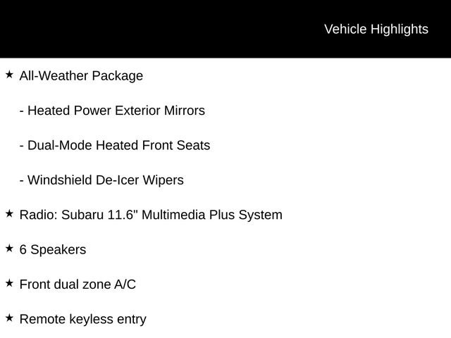 Used 2025 Subaru Crosstrek 2.0i Premium image 16