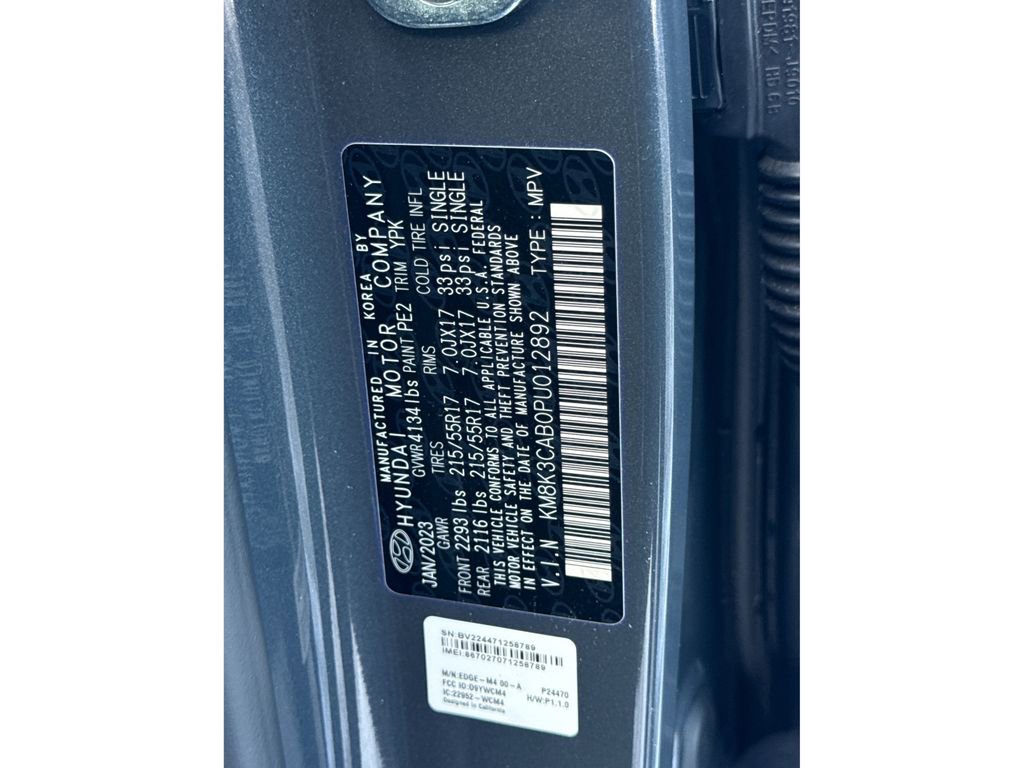 Certified 2023 Hyundai Kona SEL w/ Convenience Package image 14