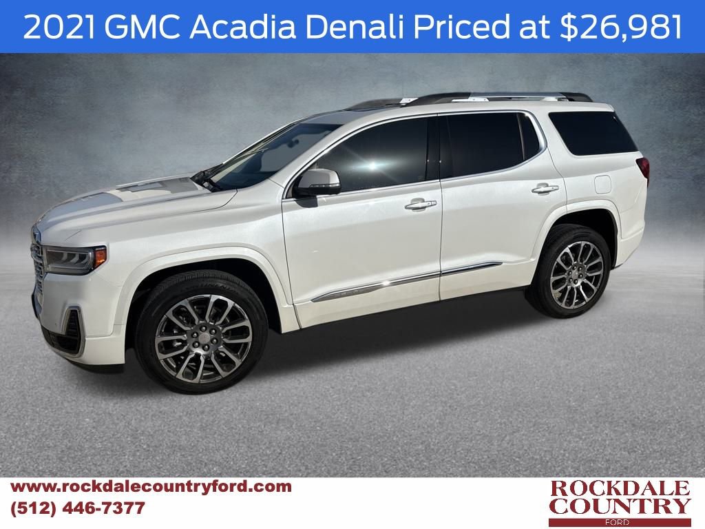 Used 2021 GMC Acadia Denali w/ Denali Technology Package