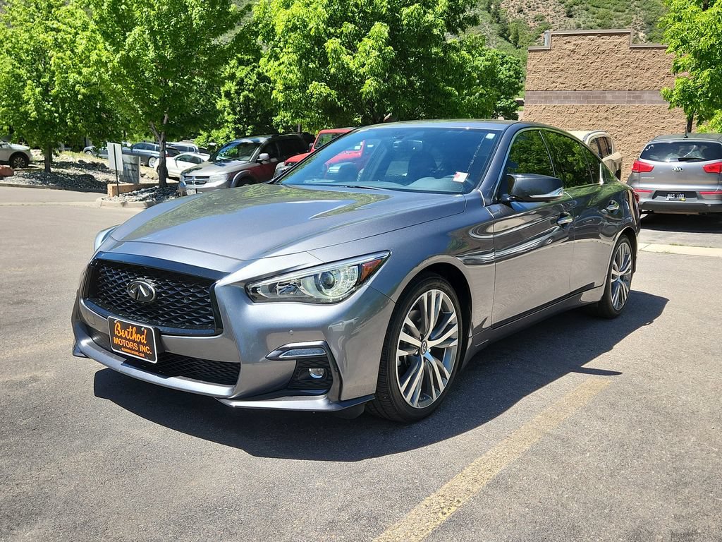 Used 2021 INFINITI Q50 Sensory w/ Cargo Package AWD/4WD image 4