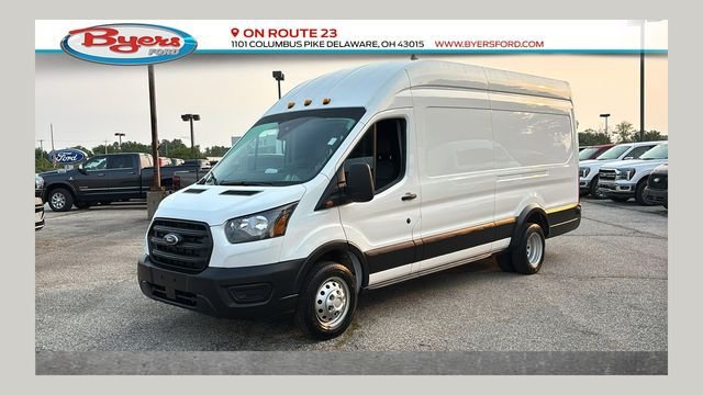 Used 2020 Ford Transit 350 148 High Roof Extended DRW w/ Load Area Protection Package RWD image 1