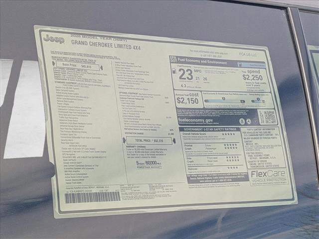 New 2026 Jeep Grand Cherokee Limited image 20