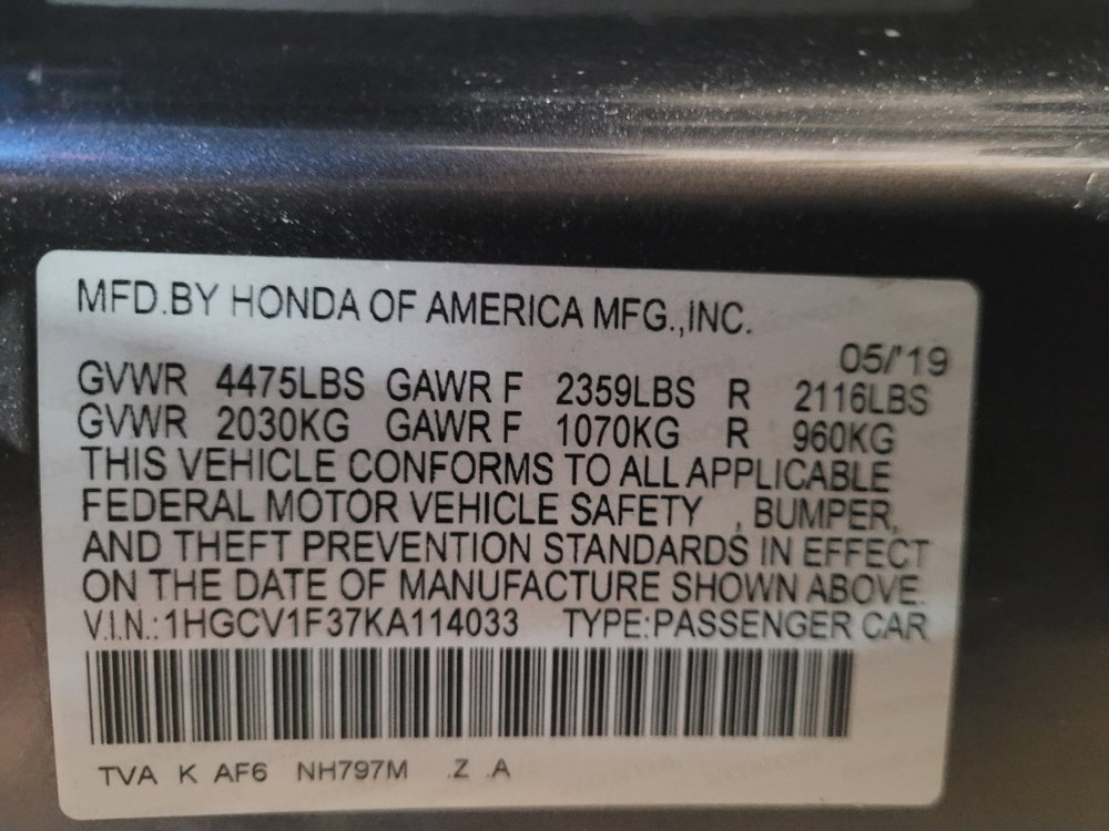 Used 2019 Honda Accord Sport image 33