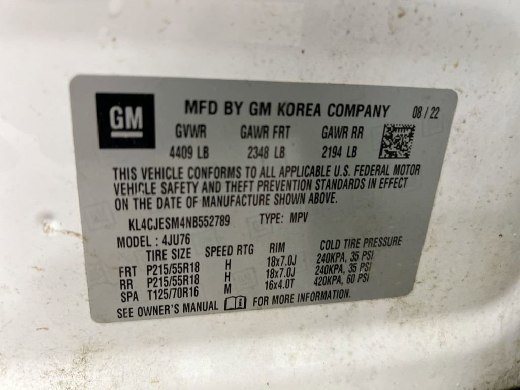 Used 2022 Buick Encore Preferred w/ Safety Package AWD/4WD image 27