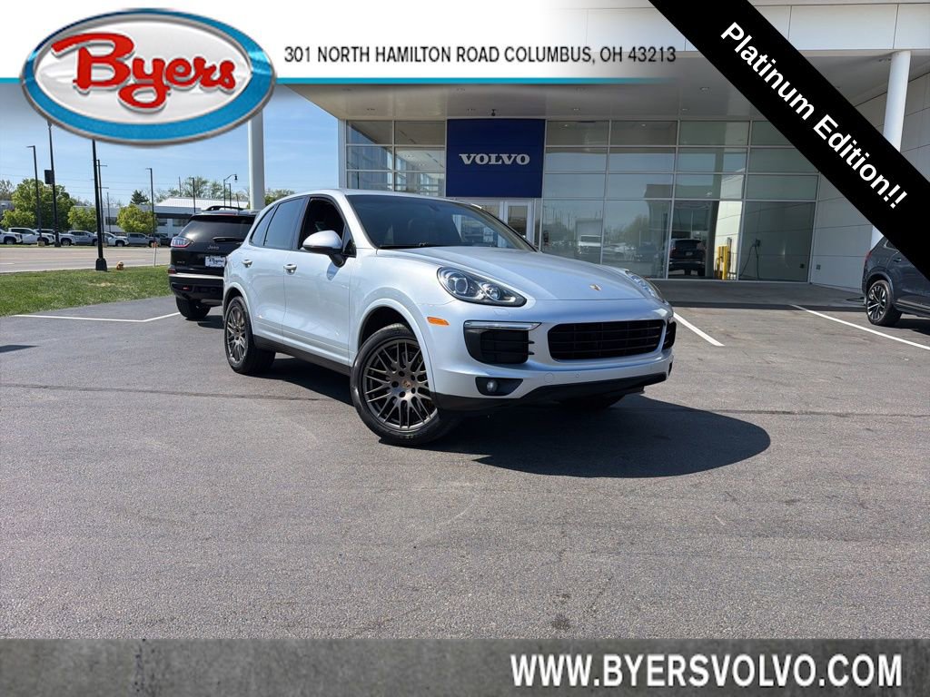 Used 2017 Porsche Cayenne Platinum Edition