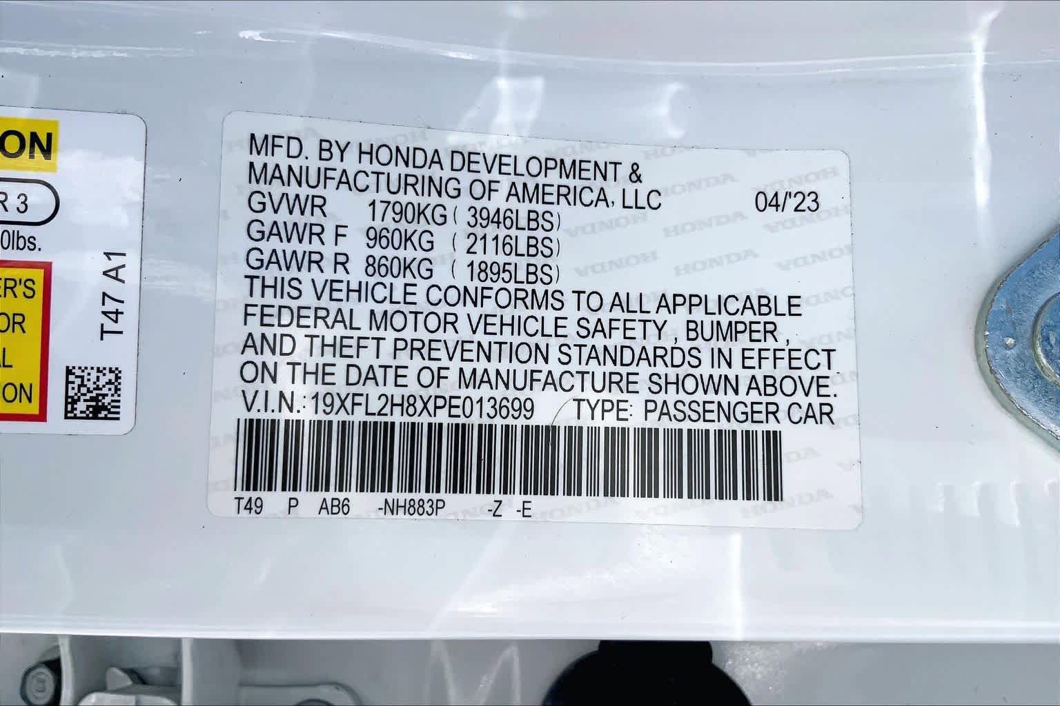 Used 2023 Honda Civic Sport image 36