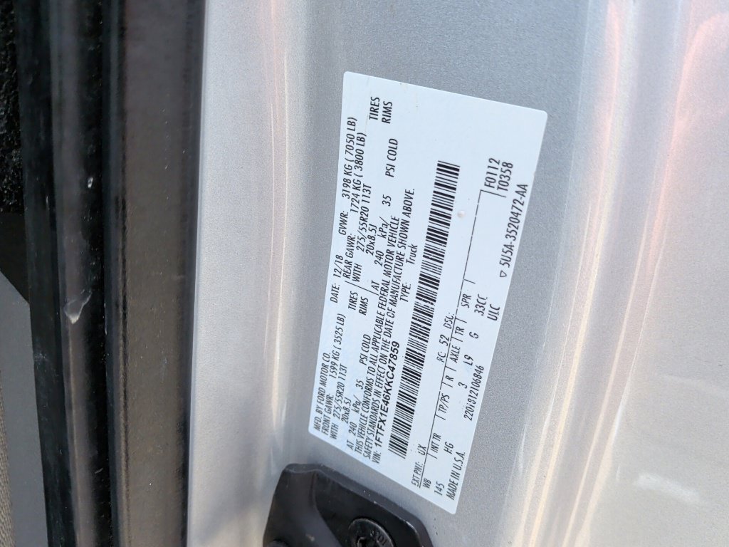 Used 2019 Ford F150 Lariat w/ Equipment Group 502A Luxury AWD/4WD image 53