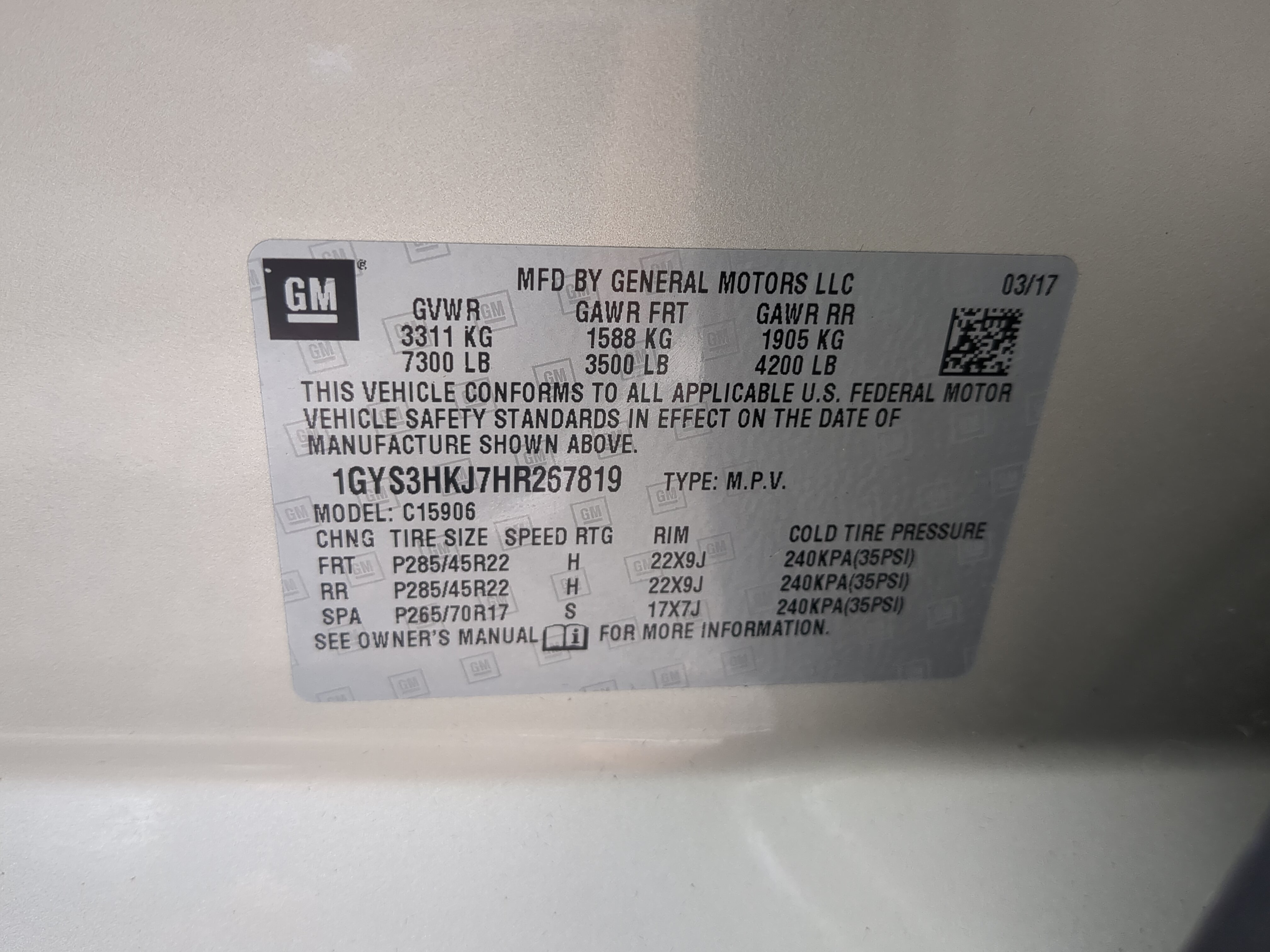 Used 2017 Cadillac Escalade ESV Luxury RWD image 29