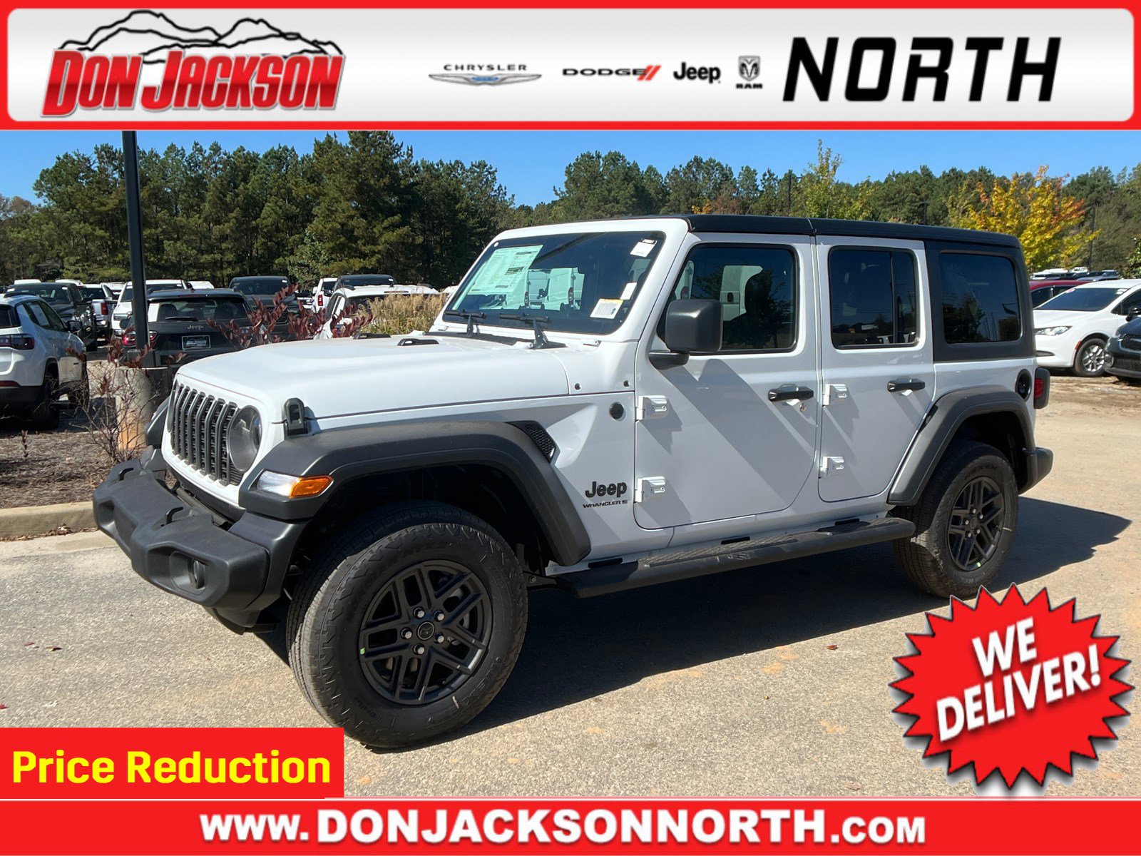 New 2026 Jeep Wrangler Sport S