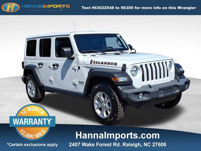 Used 2021 Jeep Wrangler Unlimited Islander image 1