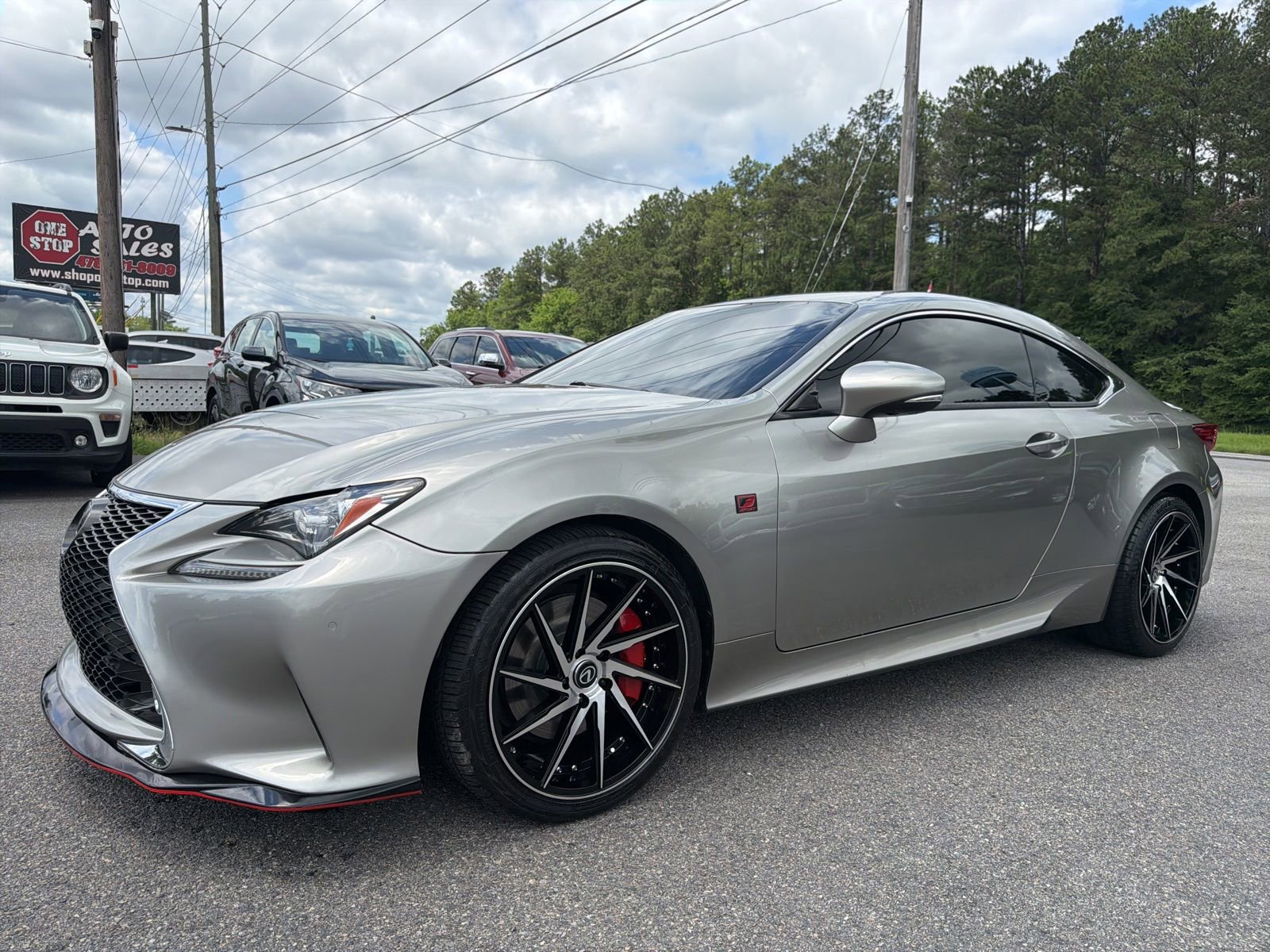Used 2015 Lexus RC 350 w/ F Sport w/Summer Tires RWD image 1
