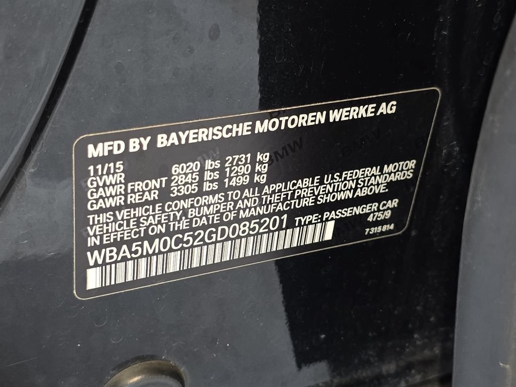 Used 2016 BMW 550i Gran Turismo xDrive AWD/4WD image 38