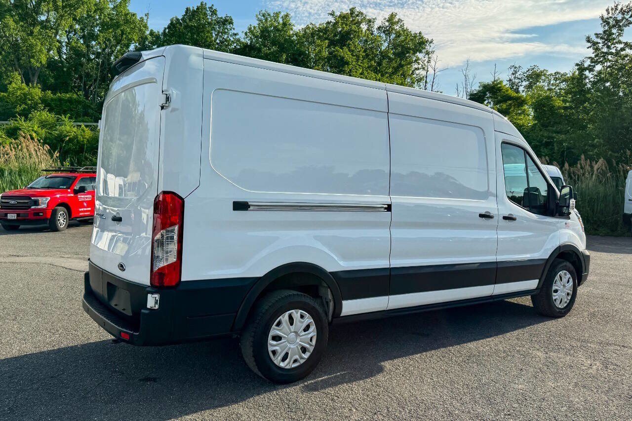 Used 2022 Ford E-Transit Medium Roof w/ Load Area Protection Package RWD image 3