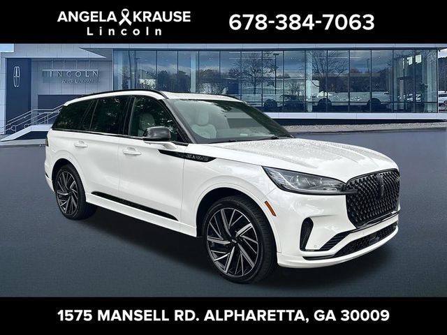 New 2026 Lincoln Aviator Black Label w/ Jet Appearance Package AWD/4WD image 1