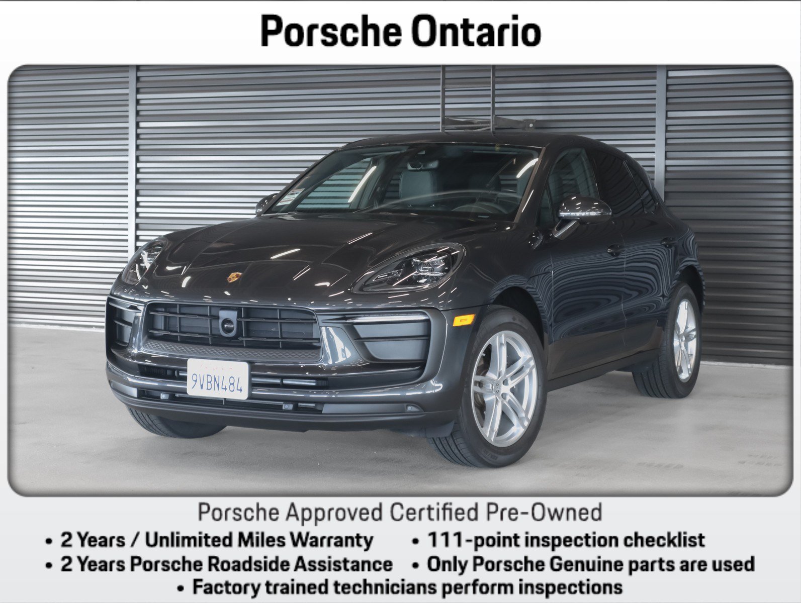 Certified 2026 Porsche Macan