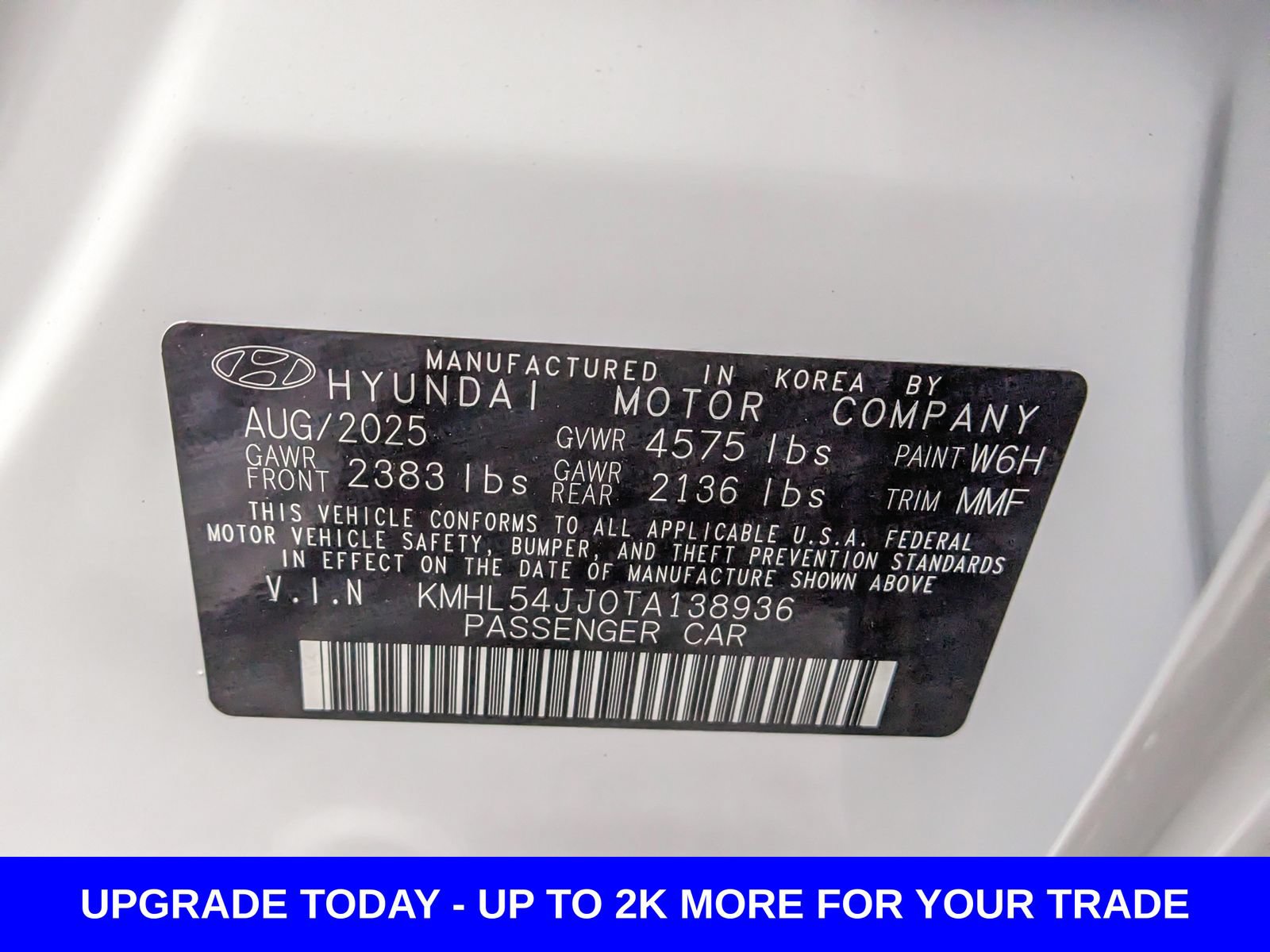 New 2026 Hyundai Sonata Limited FWD image 36