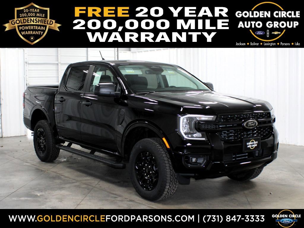 New 2025 Ford Ranger XLT w/ Equipment Group 301A High