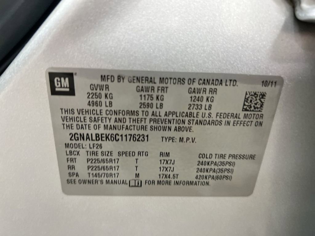 Used 2012 Chevrolet Equinox LS image 26