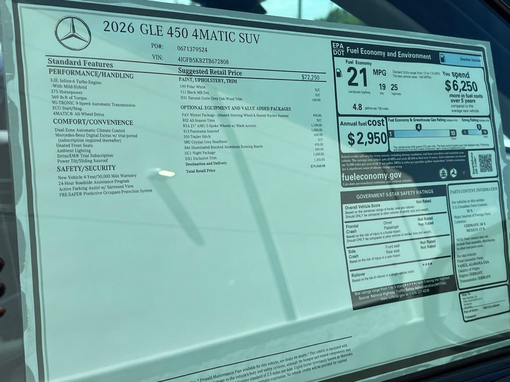 New 2026 Mercedes-Benz GLE 450 4MATIC image 38
