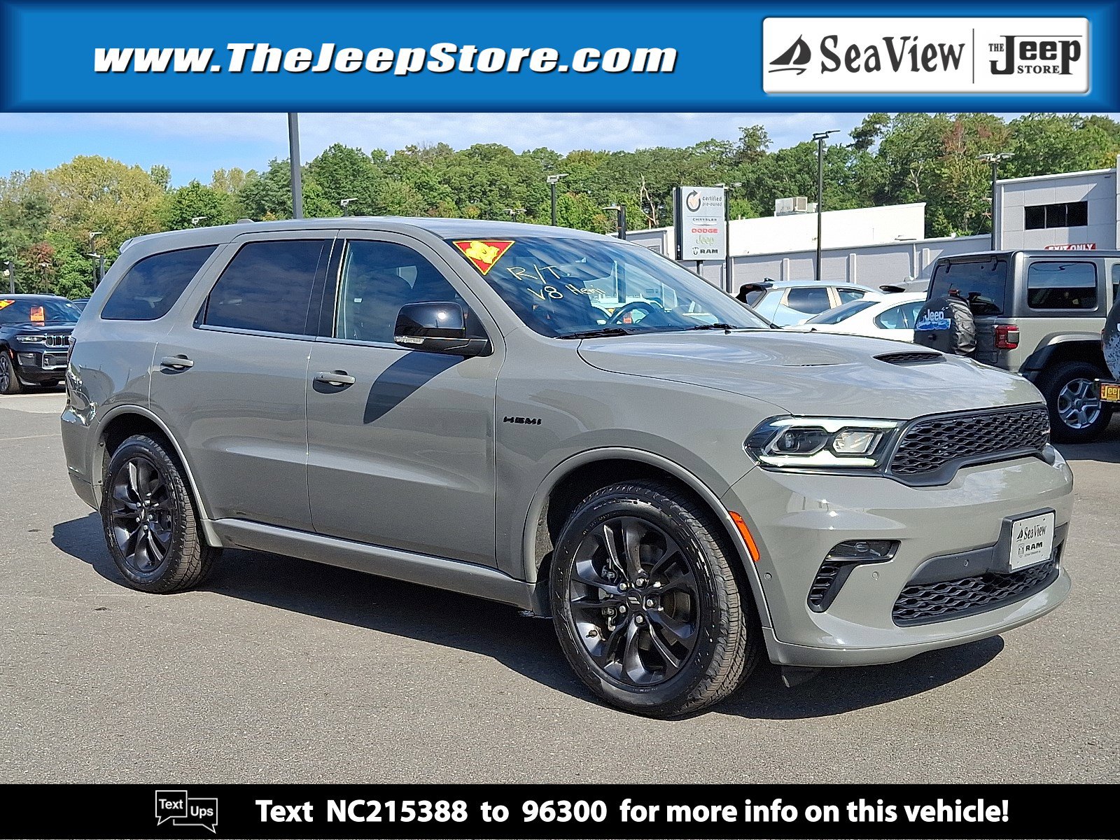 Certified 2022 Dodge Durango R/T w/ Blacktop Package