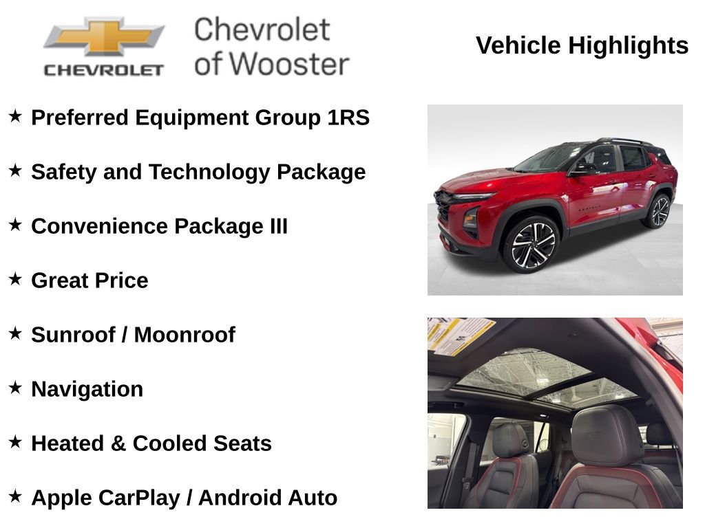 New 2026 Chevrolet Equinox RS FWD image 2