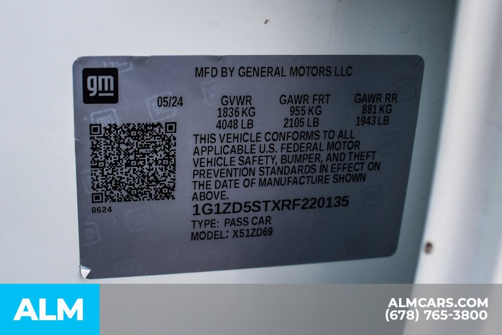 Used 2024 Chevrolet Malibu LT FWD image 38