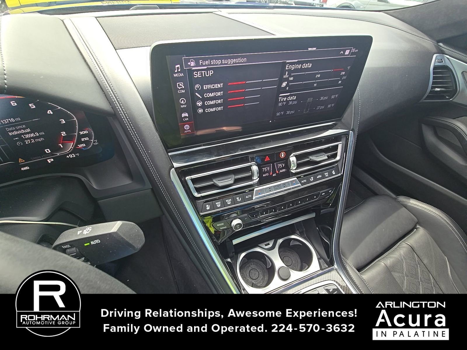 Used 2023 BMW M8 Gran Coupe xDrive Competition w/ Driving Assistance Package AWD/4WD image 11