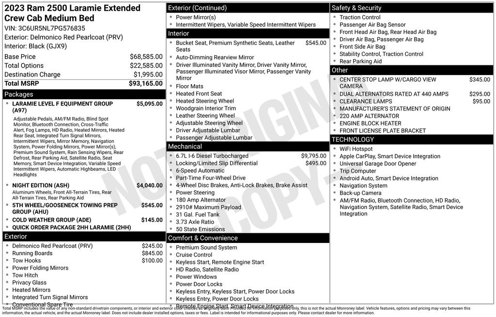 Certified 2023 RAM 2500 Laramie image 37