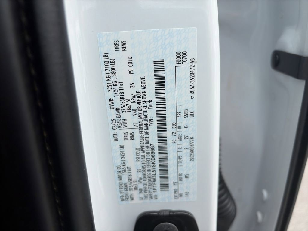 Used 2025 Ford F150 XLT w/ Equipment Group 301A Standard AWD/4WD image 35