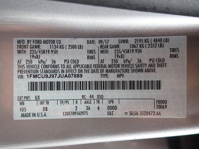 Used 2018 Ford Escape Titanium w/ Ford Safe & Smart Package AWD/4WD image 23