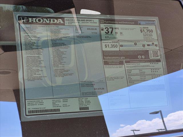 New 2026 Honda CR-V Sport-L image 17