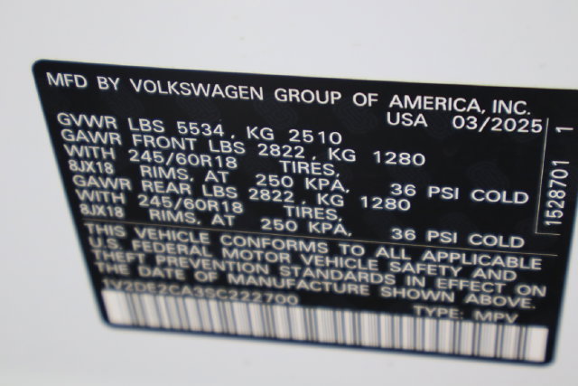 Used 2025 Volkswagen Atlas Cross Sport SE FWD image 27
