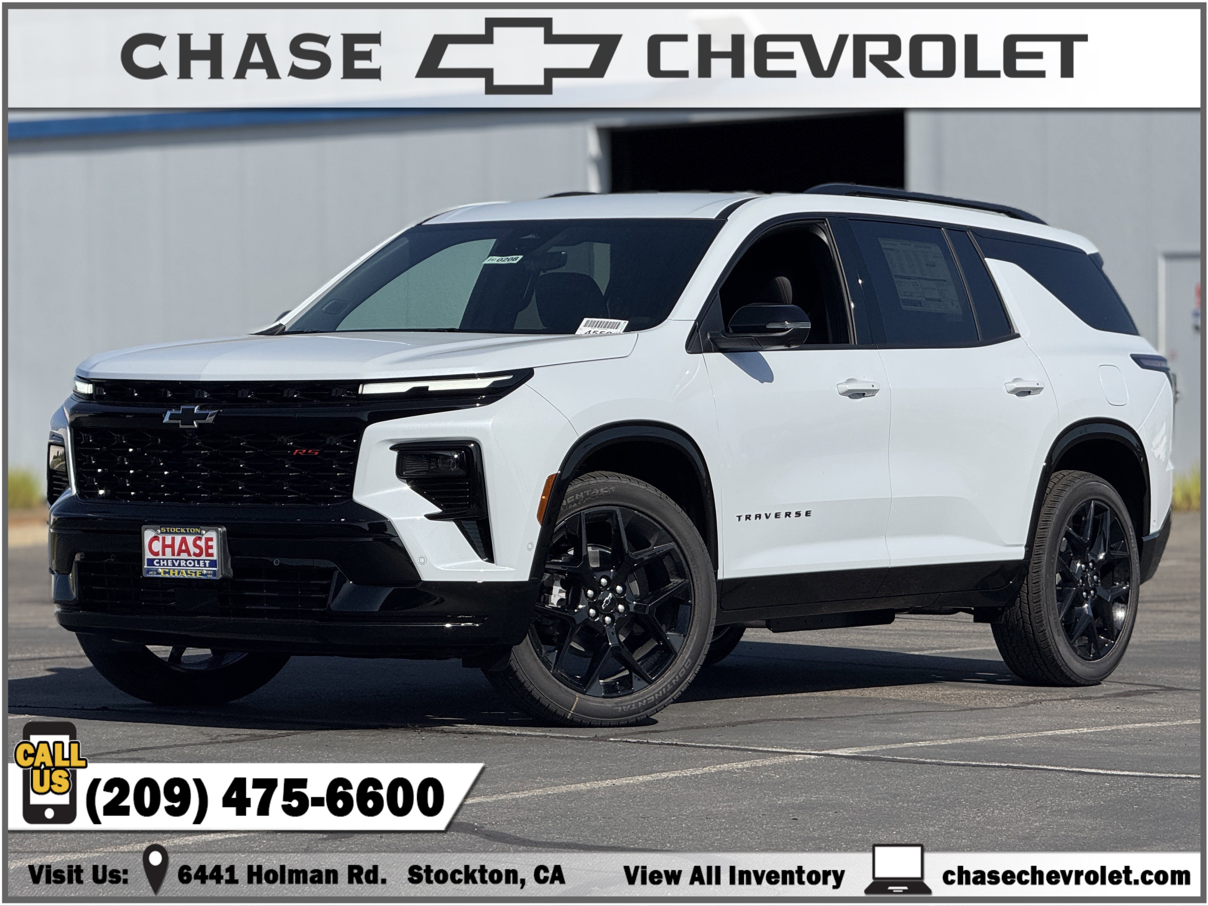 New 2026 Chevrolet Traverse RS w/ LPO, Floor Liner Package