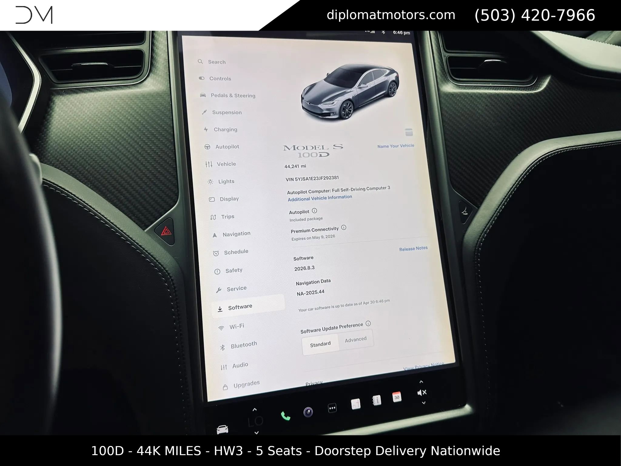 Used 2018 Tesla Model S 100D AWD/4WD image 34