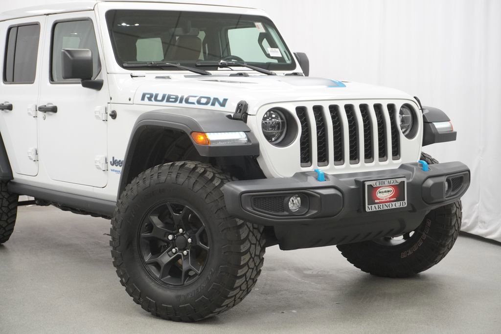 Used 2021 Jeep Wrangler Unlimited Rubicon 4xe w/ Cold Weather Group image 3