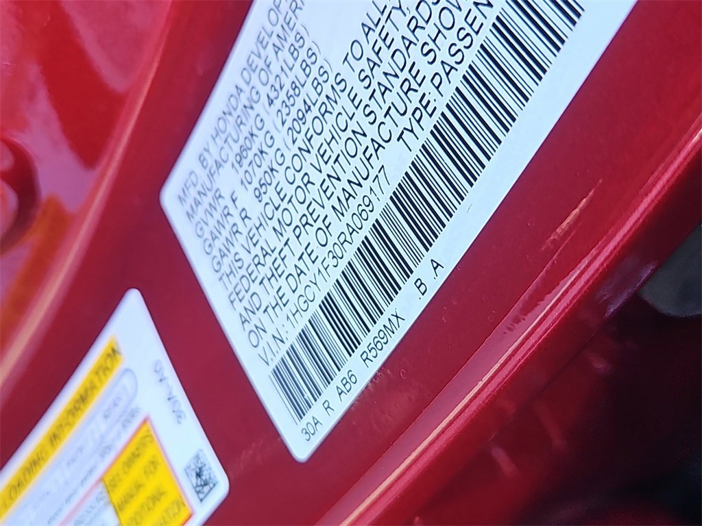 Certified 2024 Honda Accord EX image 14