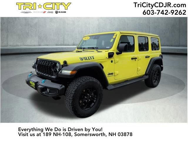 Used 2024 Jeep Wrangler Willys 4xe image 1
