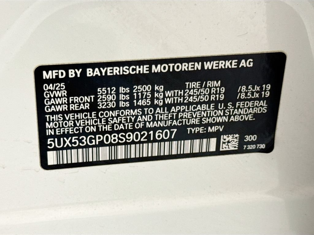 Used 2025 BMW X3 xDrive30i w/ Premium Package AWD/4WD image 33