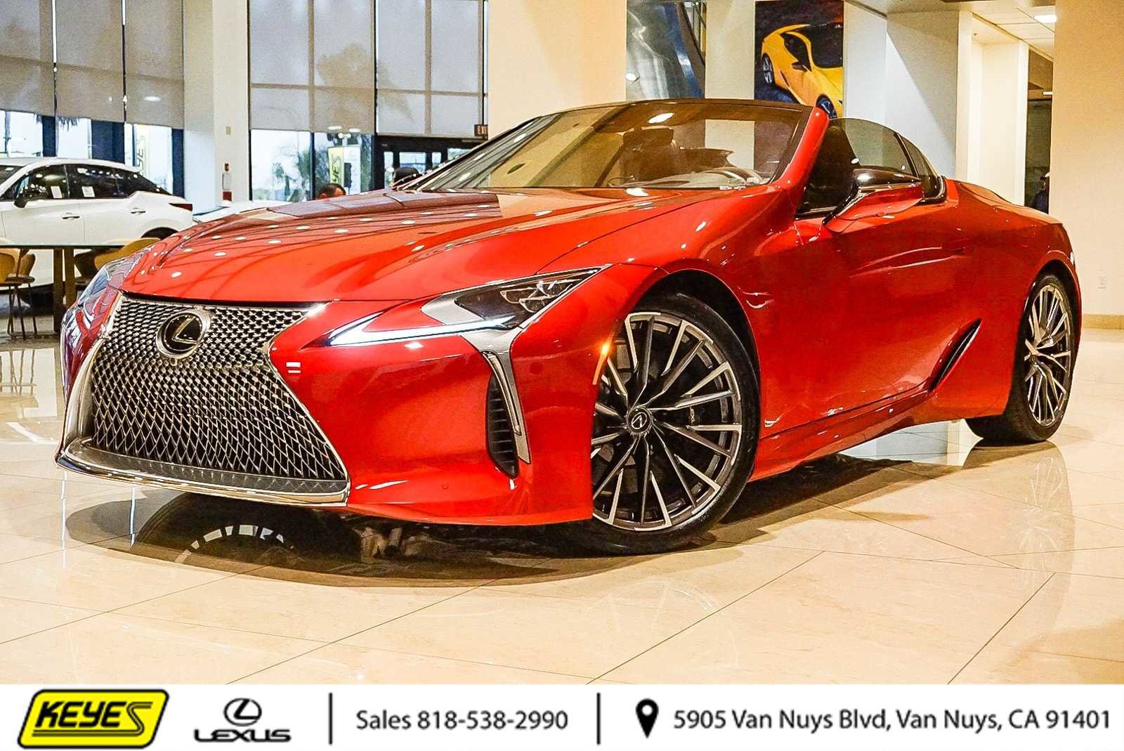 Used 2024 Lexus LC 500 Convertible image 1