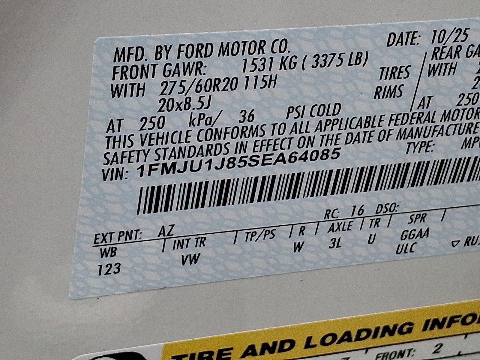 New 2025 Ford Expedition Active AWD/4WD image 21