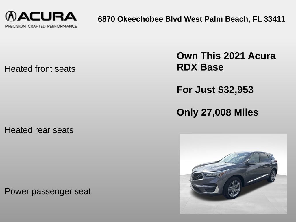 Used 2021 Acura RDX FWD w/ Advance Package image 18