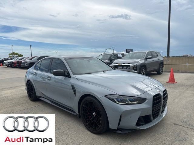 Used 2023 BMW M3 Competition w/ M Carbon Exterior Package AWD/4WD image 1