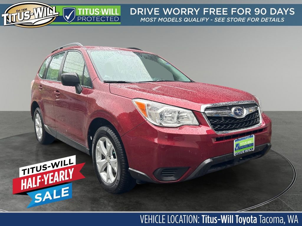 Used 2015 Subaru Forester 2.5i w/ Alloy Wheel Package AWD/4WD image 1