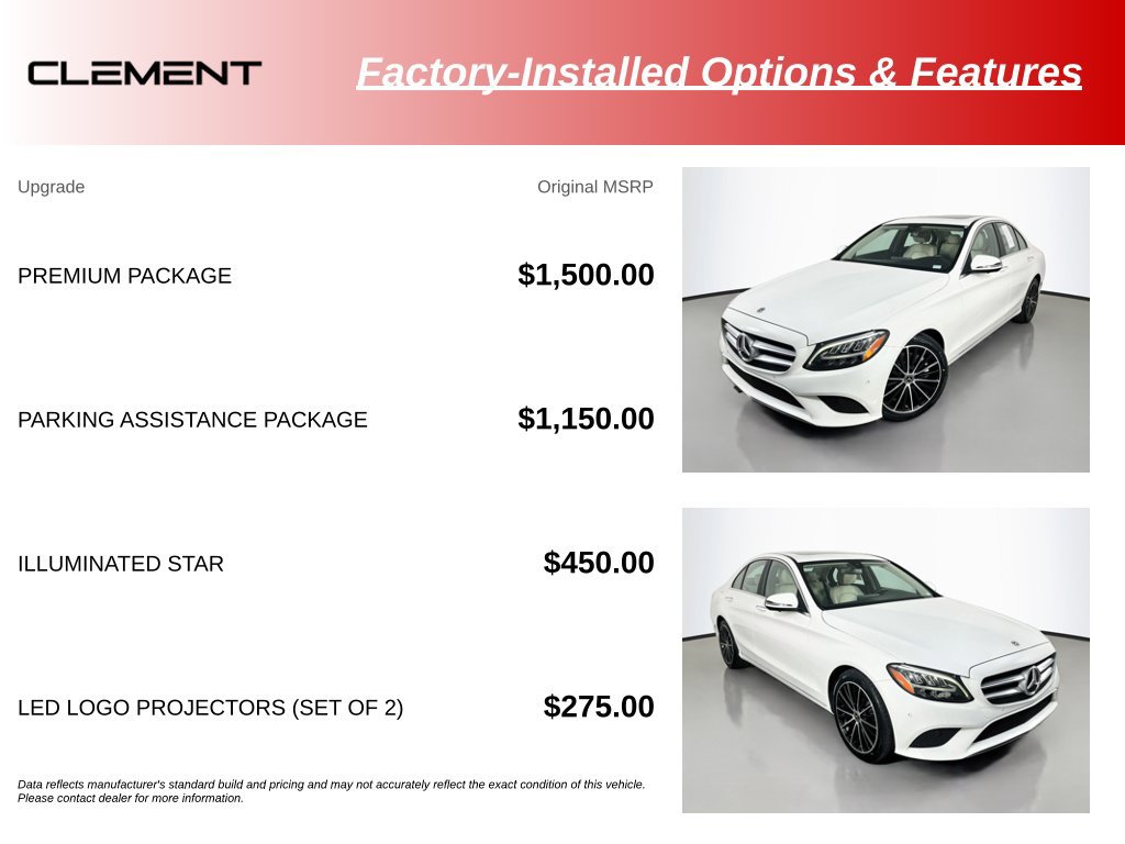 Used 2021 Mercedes-Benz C 300 Sedan w/ Premium Package image 15