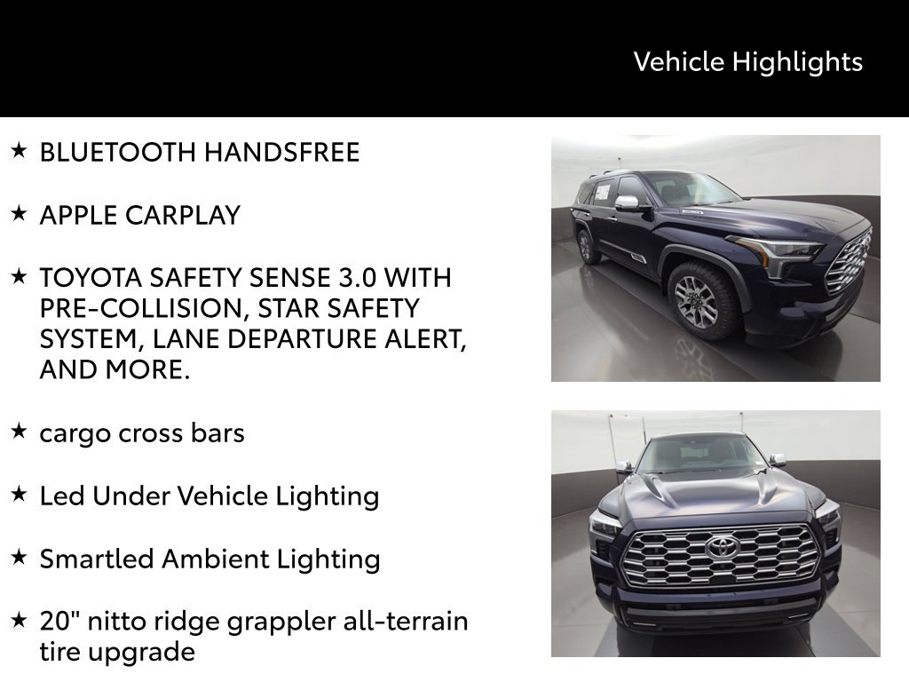 New 2026 Toyota Sequoia 1794 Edition AWD/4WD image 8