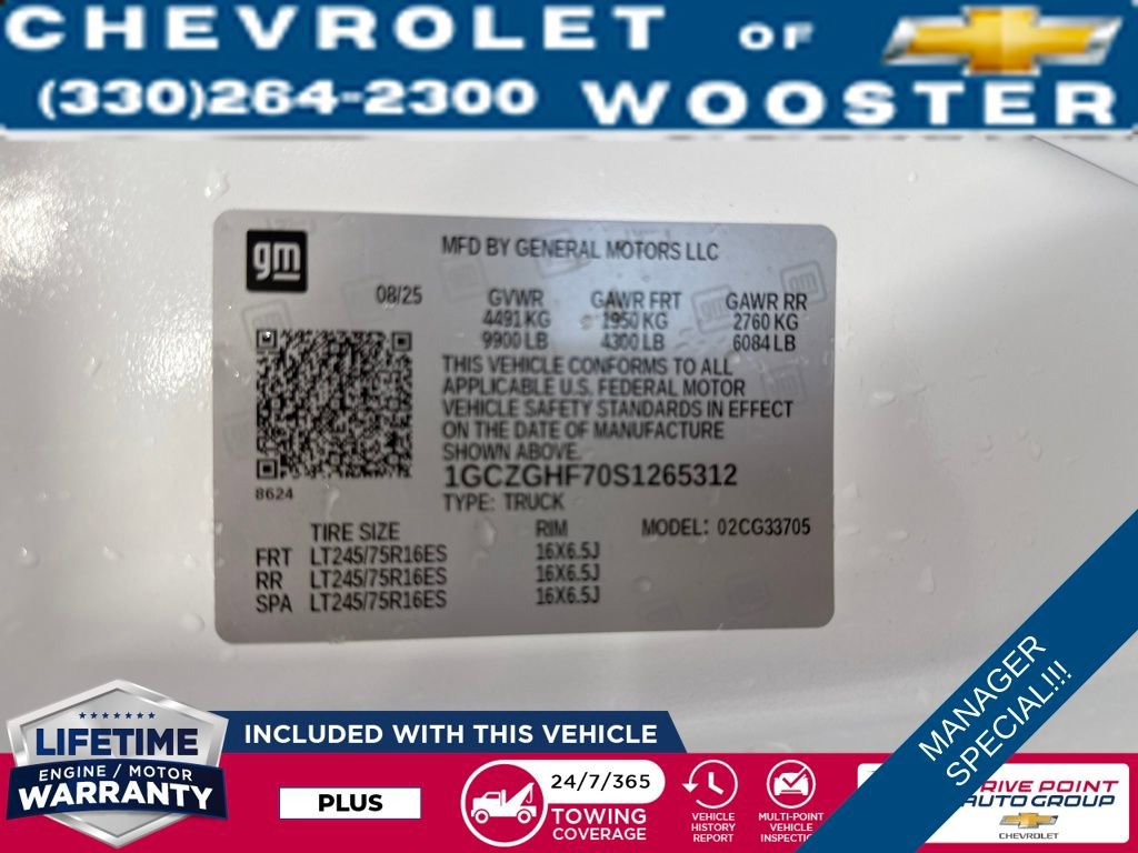 New 2025 Chevrolet Express 3500 Extended w/ Driver Convenience Package image 33